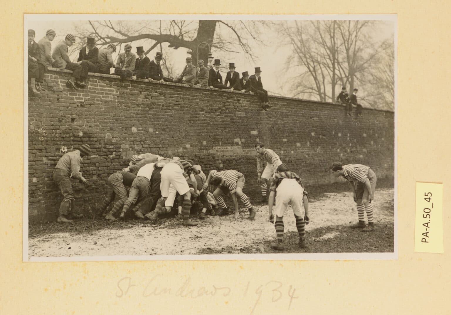 Origins of the Wall Game - Eton College Collections